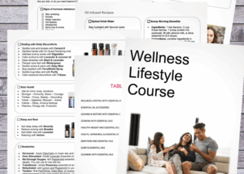 Wellness Lifestyle Course Handout PDF Printable | Jade Balden